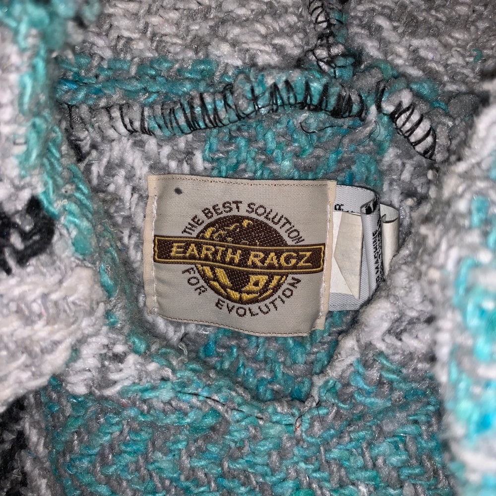 Drug rug/baja jacket- obviously won’t sell for 300